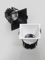 Spot incastrat Germin 10W 3000K, Alb si Aluminiu Nova Luce