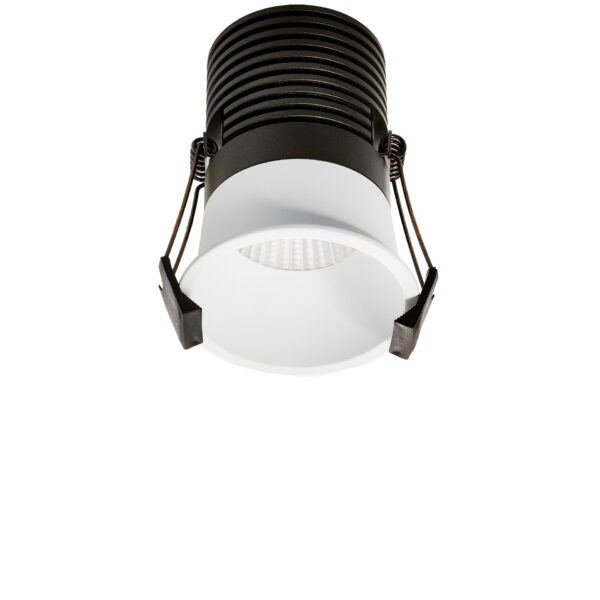 Spot incastrat Glyce 20W 2700 K, Alb si Aluminiu Nova Luce