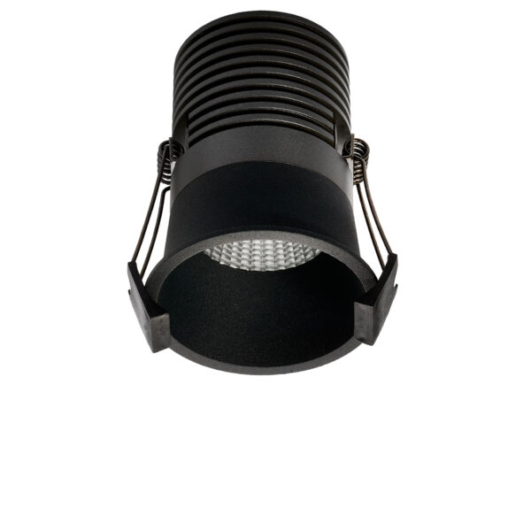 Spot incastrat Glyce 20W 2700 K, Negru si Aluminiu Nova Luce