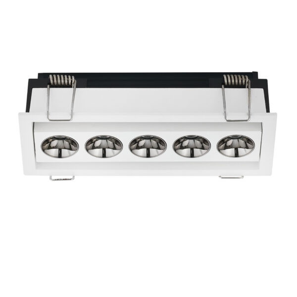 Spot incastrat Gono 11W 3000K, Alb si Aluminiu Nova Luce