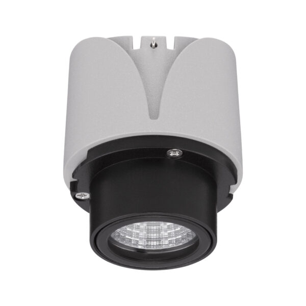 Spot incastrat Homer 15W 3000K, Gri si Aluminiu Nova Luce