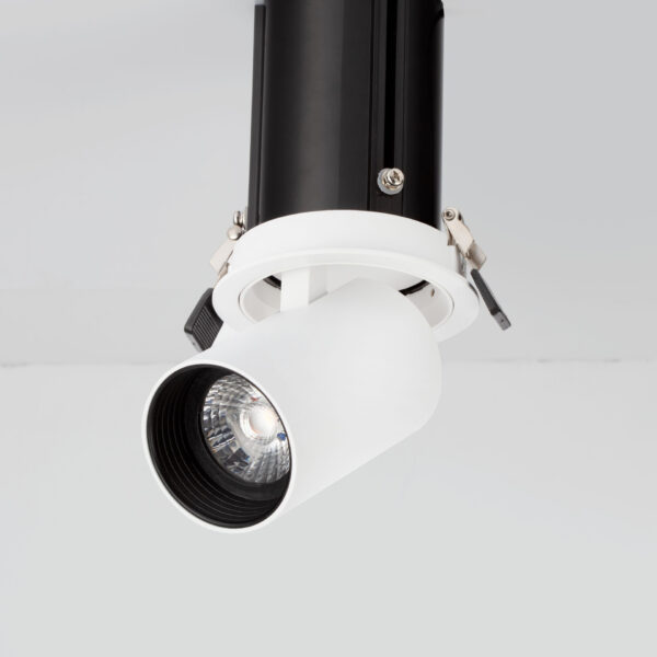 Spot incastrat Juno 15W 3000K, Alb si Aluminiu Nova Luce