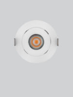 Spot incastrat Lonza 7W 2700 K, Alb si Aluminiu Nova Luce