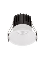 Spot incastrat Luela 13W 2700 K, Alb si Aluminiu Nova Luce