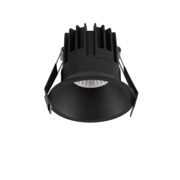 Spot incastrat Luela 13W 3000K, Negru si Aluminiu Nova Luce