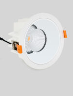 Spot incastrat Oblio 40W 3000K, Alb si Aluminiu Nova Luce
