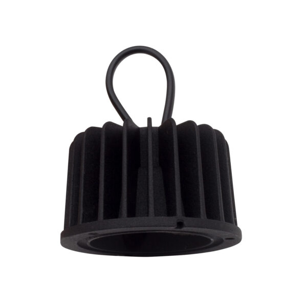 Spot incastrat Oblivion 10W 4000K, Negru si Aluminiu Nova Luce