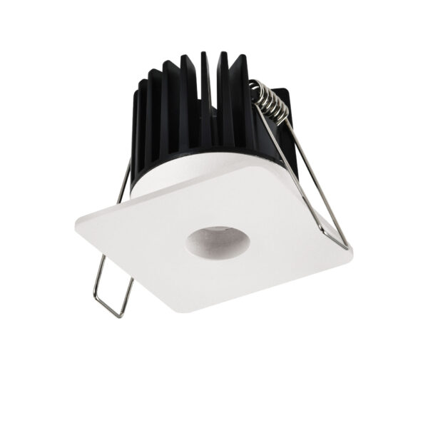 Spot incastrat Ono 8W 3000K, Alb si Aluminiu Nova Luce