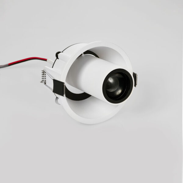 Spot incastrat Otto 7W 3000K, Alb si Aluminiu Nova Luce