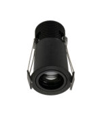 Spot incastrat Otto 7W 3000K, Negru si Aluminiu Nova Luce