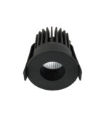 Spot incastrat Petit 9W 3000K, Negru si Aluminiu Nova Luce