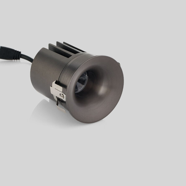 Spot incastrat Sanco 10W 2700 K, Nichel si Aluminiu Nova Luce
