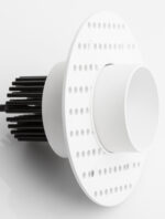 Spot incastrat Selene 5W 3000K, Alb si Aluminiu Nova Luce
