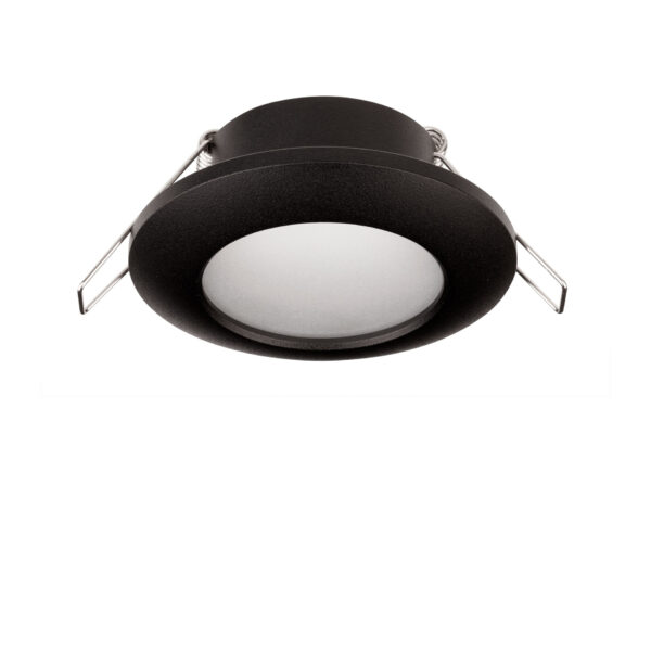 Spot incastrat Tex 10W, Negru si Aluminiu Nova Luce