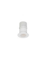 Spot incastrat Tiny 1W 3000K, Alb si Aluminiu Nova Luce