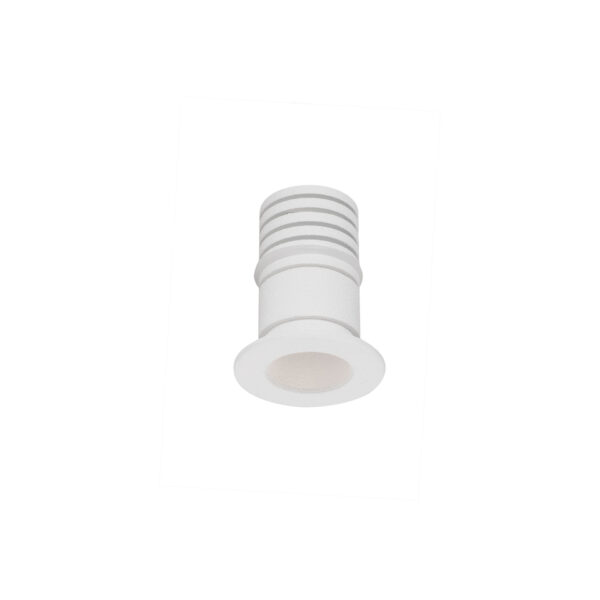 Spot incastrat Tiny 1W 3000K, Alb si Aluminiu Nova Luce