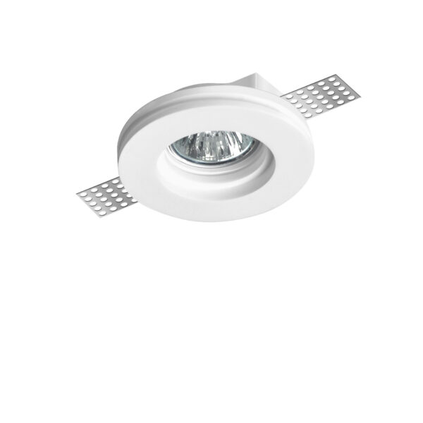 Spot incastrat Tobia 10W, Alb si Ipsos Nova Luce