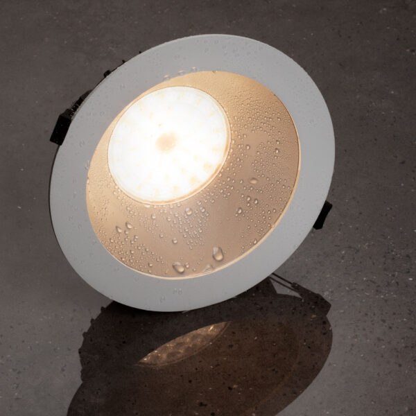 Spot incastrat Vessel 24W 3000 | 4000 | 5700 K, Alb si Aluminiu Nova Luce