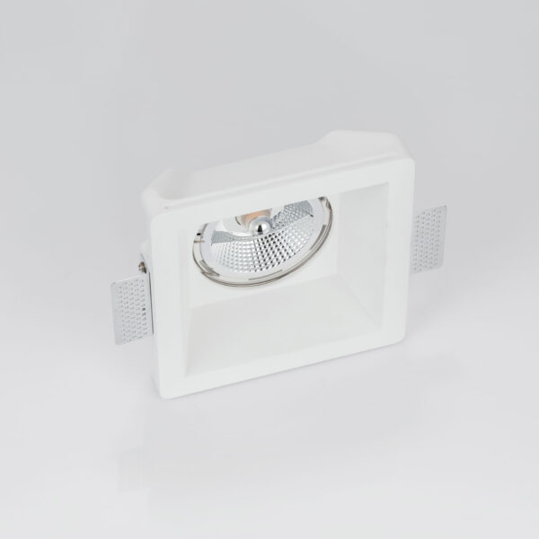 Spot incastrat Vitale 10W, Alb si Ipsos Nova Luce