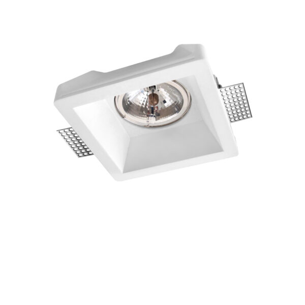 Spot incastrat Vitale 10W, Alb si Ipsos Nova Luce