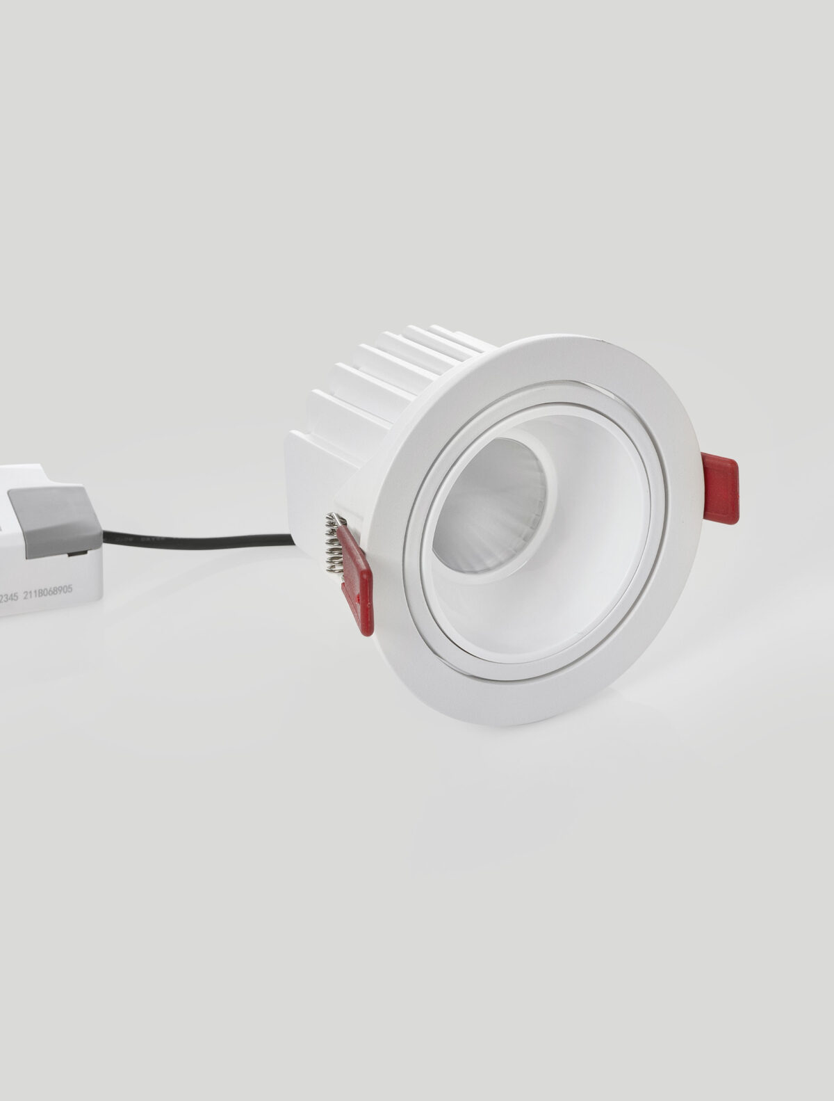 Spot incastrat Vulcan 20W 2700 K, Alb si Aluminiu Nova Luce