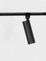 Spot sina magnetica Buxton 10W 3000K, Negru si Aluminiu Nova Luce