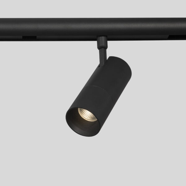 Spot sina magnetica Buxton 20W 3000K, Negru si Aluminiu Nova Luce