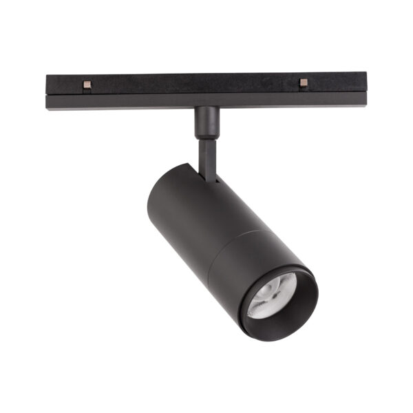 Spot sina magnetica Buxton 20W 3000K, Negru si Aluminiu Nova Luce