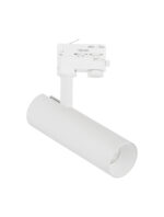Spot sina trifazica 20W 3000K, Alb si Aluminiu Nova Luce