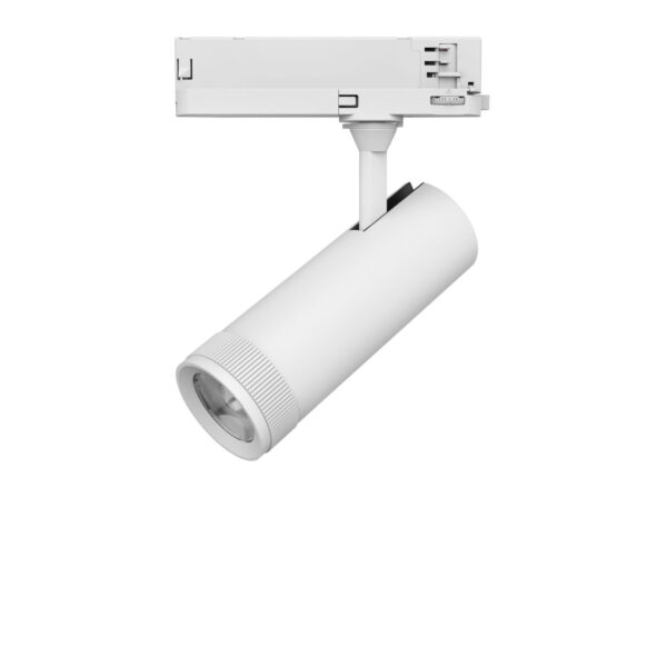 Spot sina trifazica 20W 3000K, Alb si Aluminiu Nova Luce