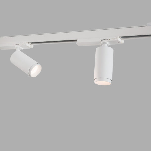 Spot sina trifazica 24W 3000K, Alb si Aluminiu Nova Luce