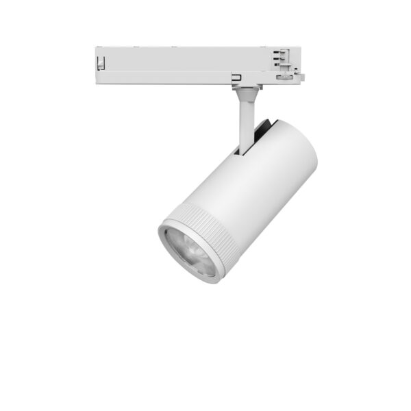Spot sina trifazica 38W 3000K, Alb si Aluminiu Nova Luce
