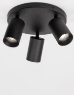 Spot Tod 30W, Negru si Aluminiu Nova Luce