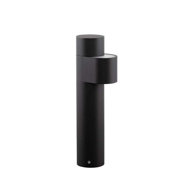 Stalp pitic (bollard) Aduro 8W 3000K, Negru si Aluminiu Nova Luce