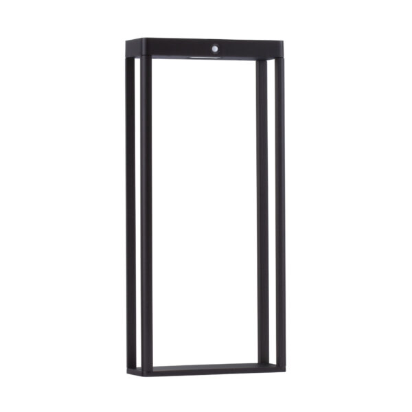 Stalp pitic (bollard) Berni 2W 3000K, Negru si Aluminiu Nova Luce