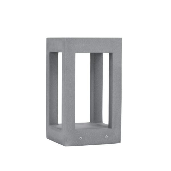 Stalp pitic (bollard) Bev 5W 3000K, Gri si Beton Nova Luce