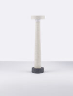 Stalp pitic (bollard) Cram 5W 3000K, Alb si Beton Nova Luce