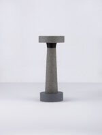 Stalp pitic (bollard) Cram 5W 3000K, Gri si Beton Nova Luce