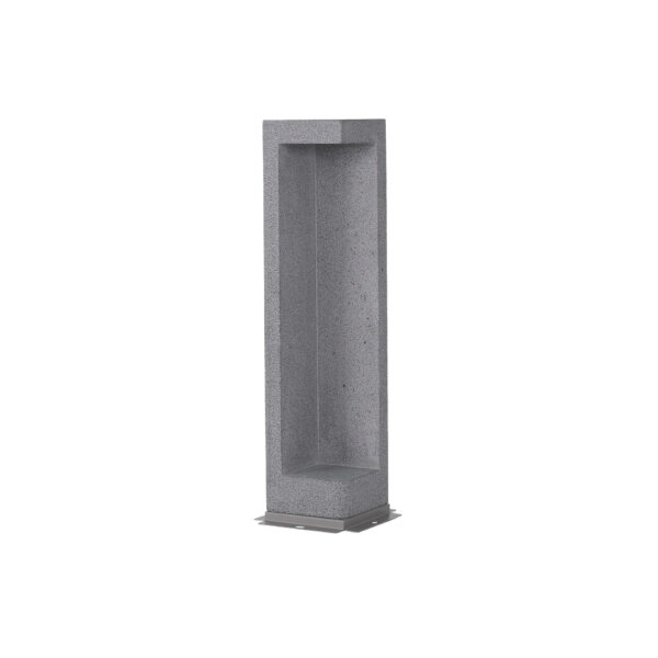 Stalp pitic (bollard) Grante 6W 3000K, Gri si Beton Nova Luce