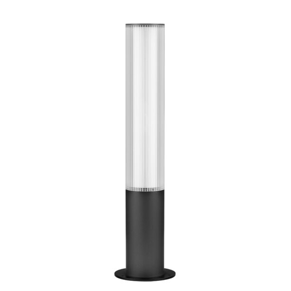 Stalp pitic (bollard) Iman 18W 3000K, Negru si Aluminiu Nova Luce