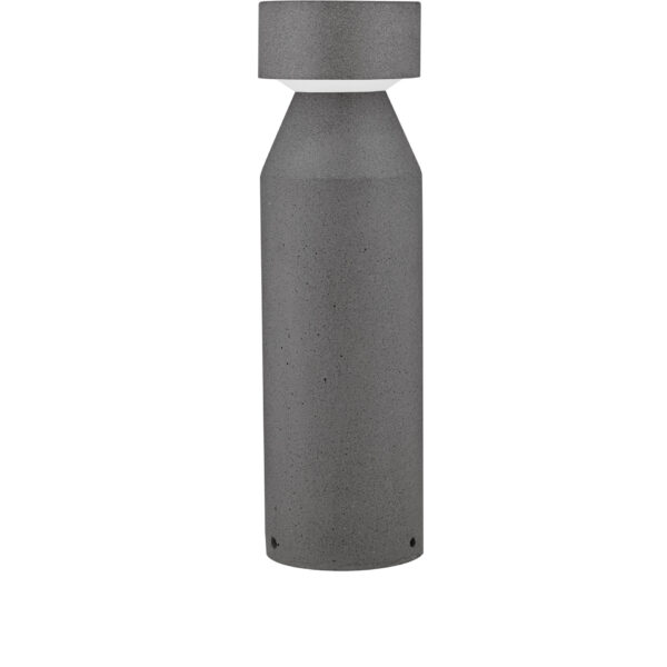 Stalp pitic (bollard) Lua 12W 3000K, Negru si Beton Nova Luce