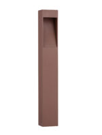 Stalp pitic (bollard) Maddi 7W 3000K, Corten si Aluminiu Nova Luce