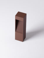 Stalp pitic (bollard) Maddi 7W 3000K, Corten si Aluminiu Nova Luce