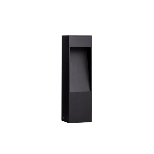 Stalp pitic (bollard) Maddi 7W 3000K, Negru si Aluminiu Nova Luce