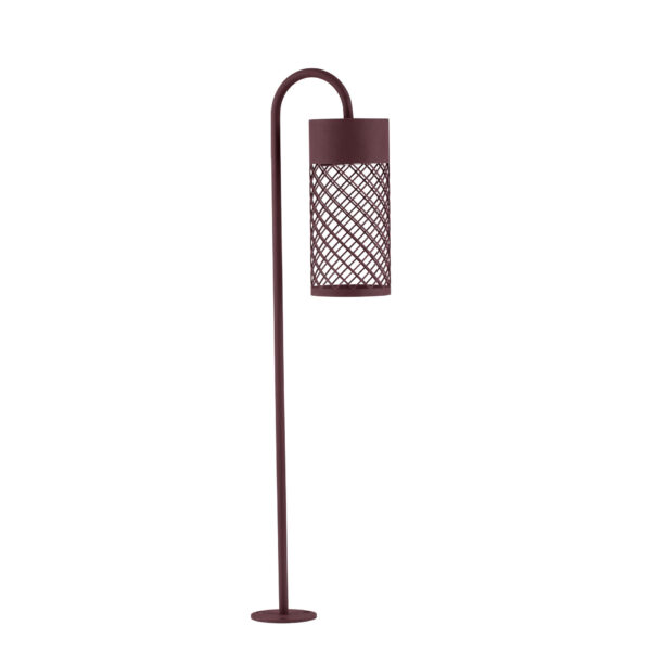 Stalp pitic (bollard) Motley 9W 3000K, Corten si Aluminiu Nova Luce