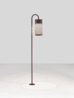 Stalp pitic (bollard) Motley 9W 3000K, Corten si Aluminiu Nova Luce