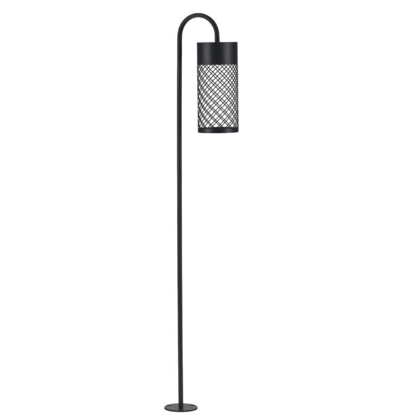 Stalp pitic (bollard) Motley 9W 3000K, Negru si Aluminiu Nova Luce