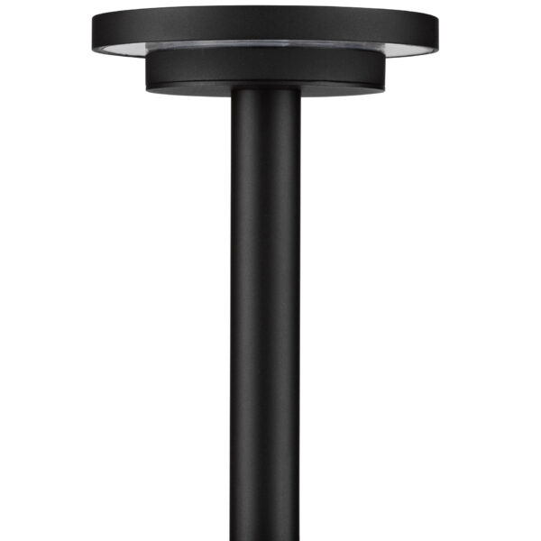 Stalp pitic (bollard) Nitro 12W 3000K, Negru si Aluminiu Nova Luce