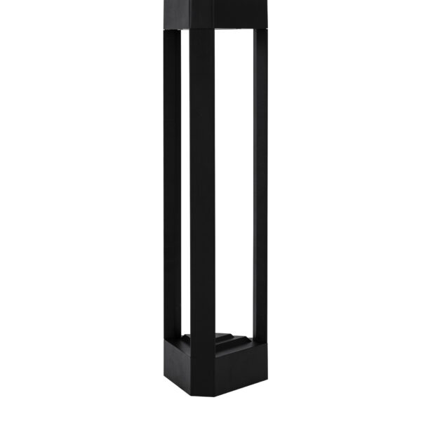 Stalp pitic (bollard) Pax 9W 3000K, Negru si Aluminiu Nova Luce