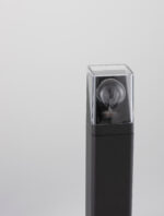 Stalp pitic (bollard) Selena 12W, Negru si Aluminiu Nova Luce